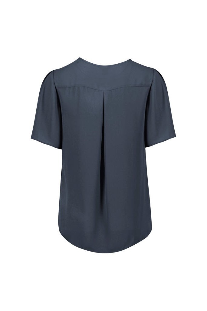  Biz Corporates Vienna Womens Short Sleeve Blouse - RB261LS | Biz Corporates | Fashion Biz Online