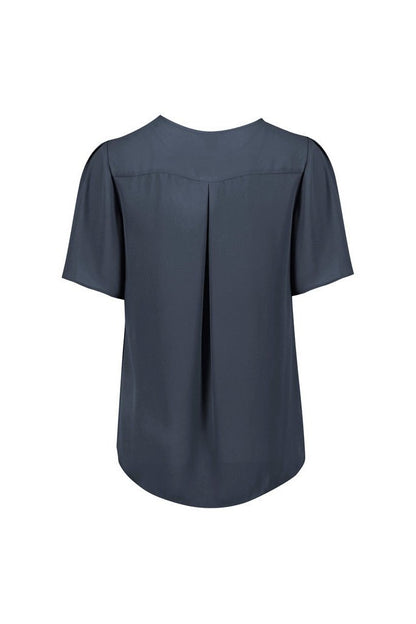  Biz Corporates Vienna Womens Short Sleeve Blouse - RB261LS | Biz Corporates | Fashion Biz Online