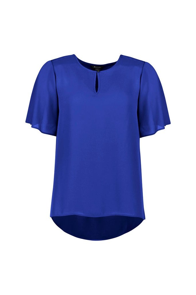  Biz Corporates Vienna Womens Short Sleeve Blouse - RB261LS | Biz Corporates | Fashion Biz Online