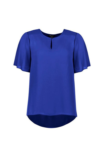  Biz Corporates Vienna Womens Short Sleeve Blouse - RB261LS | Biz Corporates | Fashion Biz Online