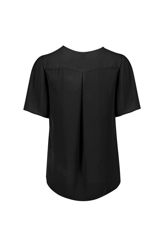  Biz Corporates Vienna Womens Short Sleeve Blouse - RB261LS | Biz Corporates | Fashion Biz Online