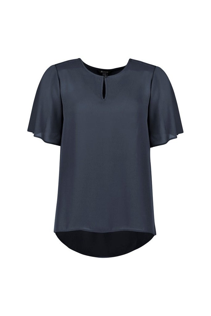  Biz Corporates Vienna Womens Short Sleeve Blouse - RB261LS | Biz Corporates | Fashion Biz Online