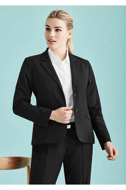  Biz Corporates Womens 2 Button Mid Length Jacket - 60119 | Biz Corporates | Fashion Biz Online