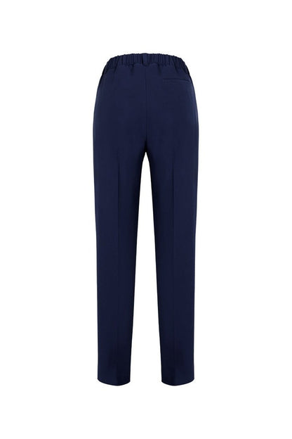  Biz Corporates Womens Bandless Elastic Waist Pant - 10722 | Biz Corporates | Fashion Biz Online