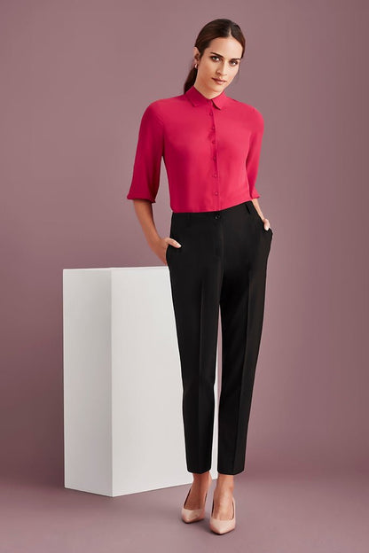  Biz Corporates Womens Bandless Elastic Waist Pant - 10722 | Biz Corporates | Fashion Biz Online