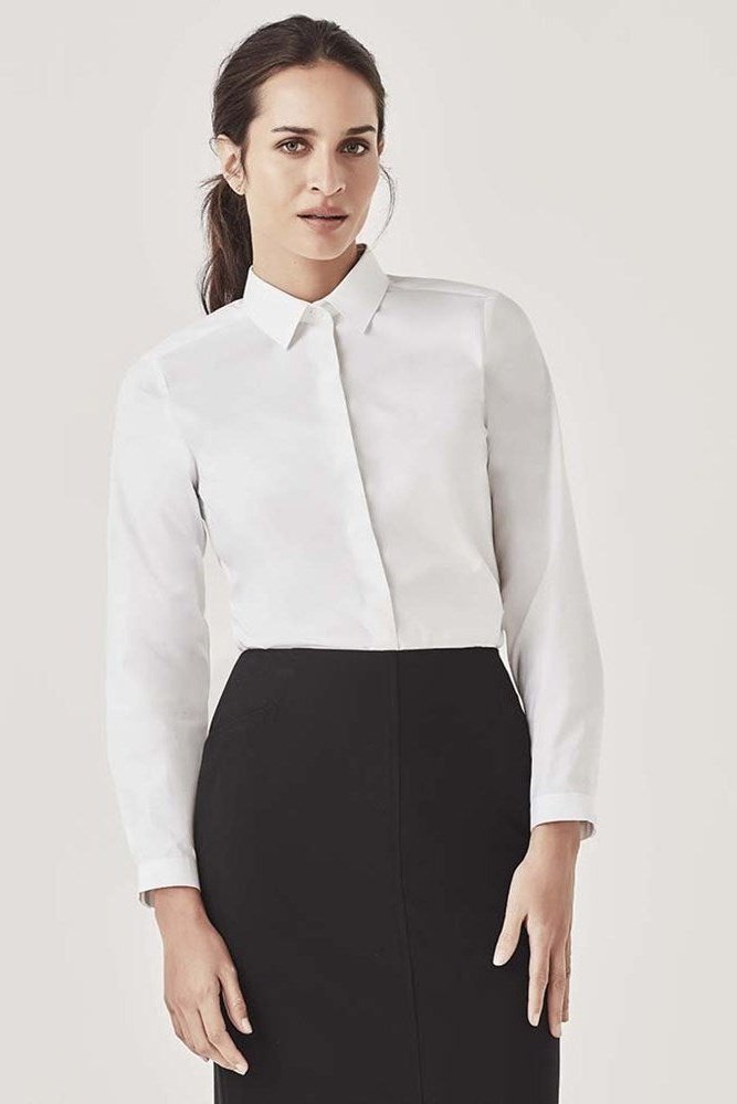 Biz Corporates Womens Charlie L/S Shirt - RS968LL | Biz Corporates | Fashion Biz Online