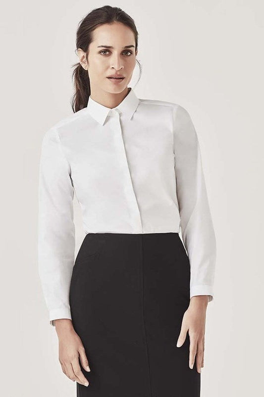  Biz Corporates Womens Charlie L/S Shirt - RS968LL | Biz Corporates | Fashion Biz Online