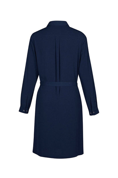  Biz Corporates Womens Chloe Georgette Shirt Dress - RD069L | Biz Corporates | Fashion Biz Online
