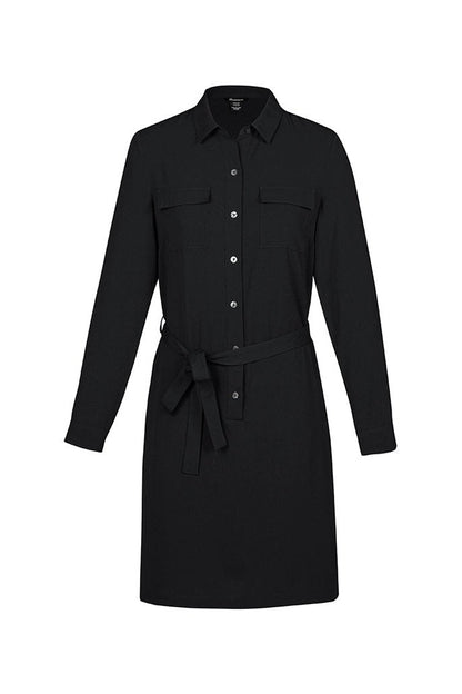  Biz Corporates Womens Chloe Georgette Shirt Dress - RD069L | Biz Corporates | Fashion Biz Online
