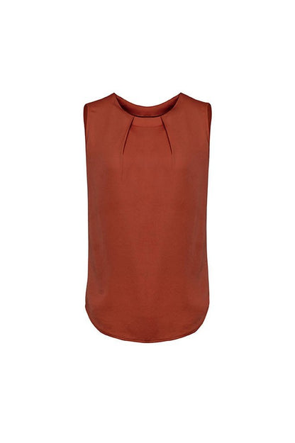  Biz Corporates Womens Estelle Pleat Blouse - RB973LN | Biz Corporates | Fashion Biz Online