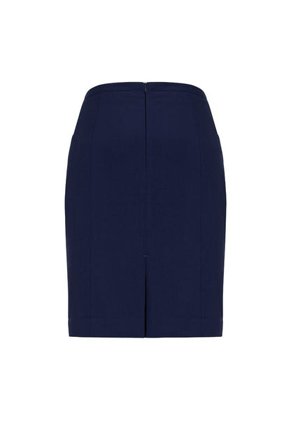  Biz Corporates Womens Front Pleat Detail Straight Skirt - 20720 | Biz Corporates | Fashion Biz Online