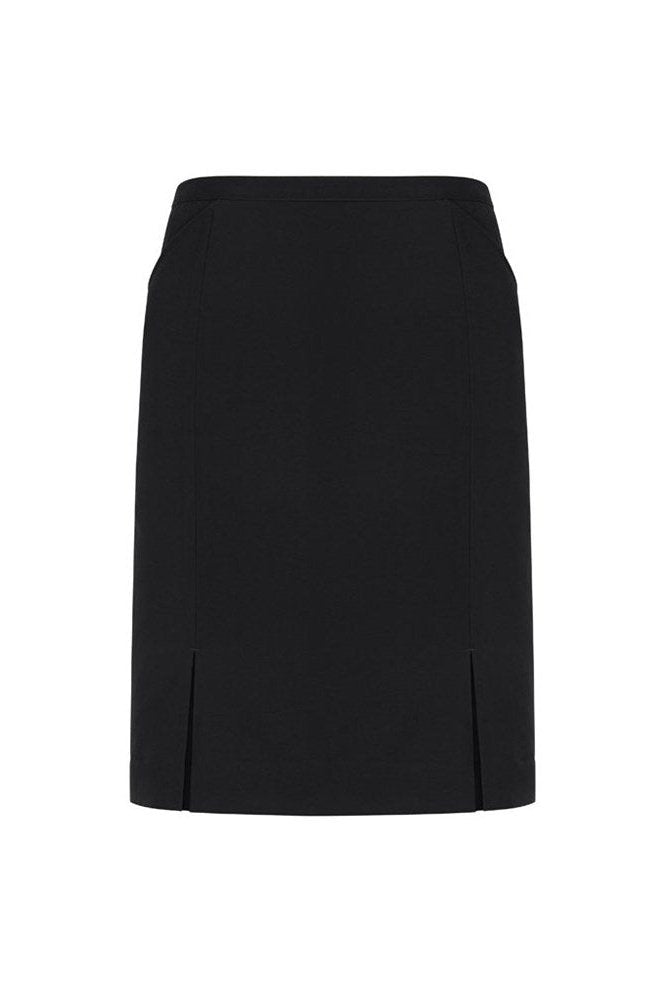  Biz Corporates Womens Front Pleat Detail Straight Skirt - 20720 | Biz Corporates | Fashion Biz Online