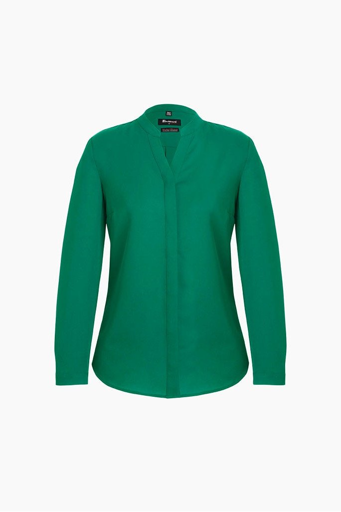  Biz Corporates Womens Juliette Plain Blouse - 44210 | Biz Corporates | Fashion Biz Online