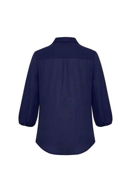  Biz Corporates Womens Lucy 3/4 Sleeve Blouse - RB965LT | Biz Corporates | Fashion Biz Online