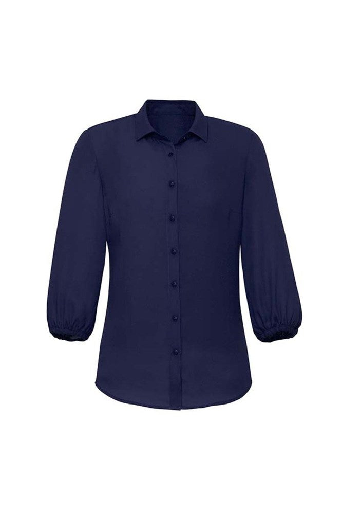  Biz Corporates Womens Lucy 3/4 Sleeve Blouse - RB965LT | Biz Corporates | Fashion Biz Online