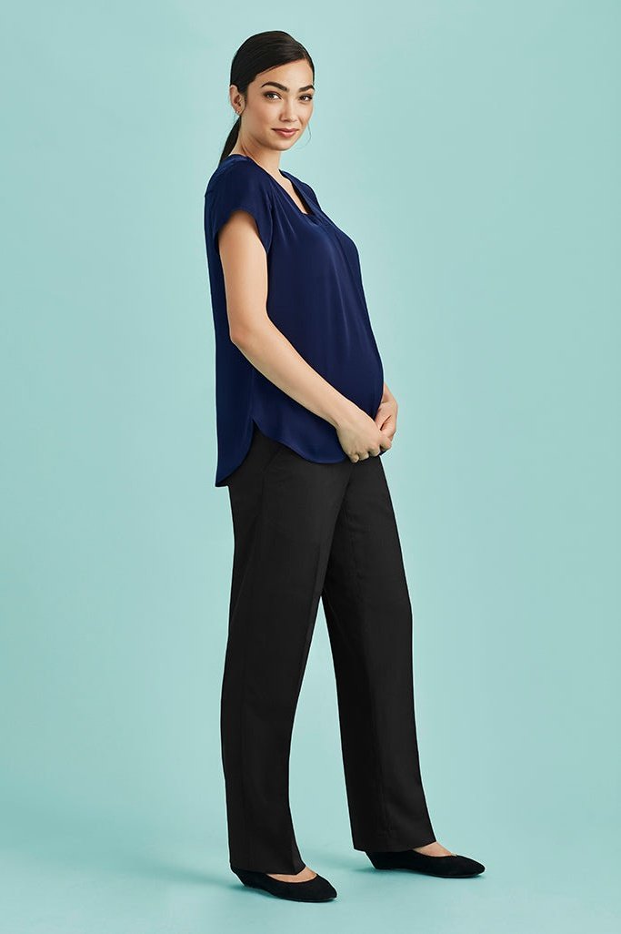  Biz Corporates Womens Maternity Pant - 10100 | Biz Corporates | Fashion Biz Online