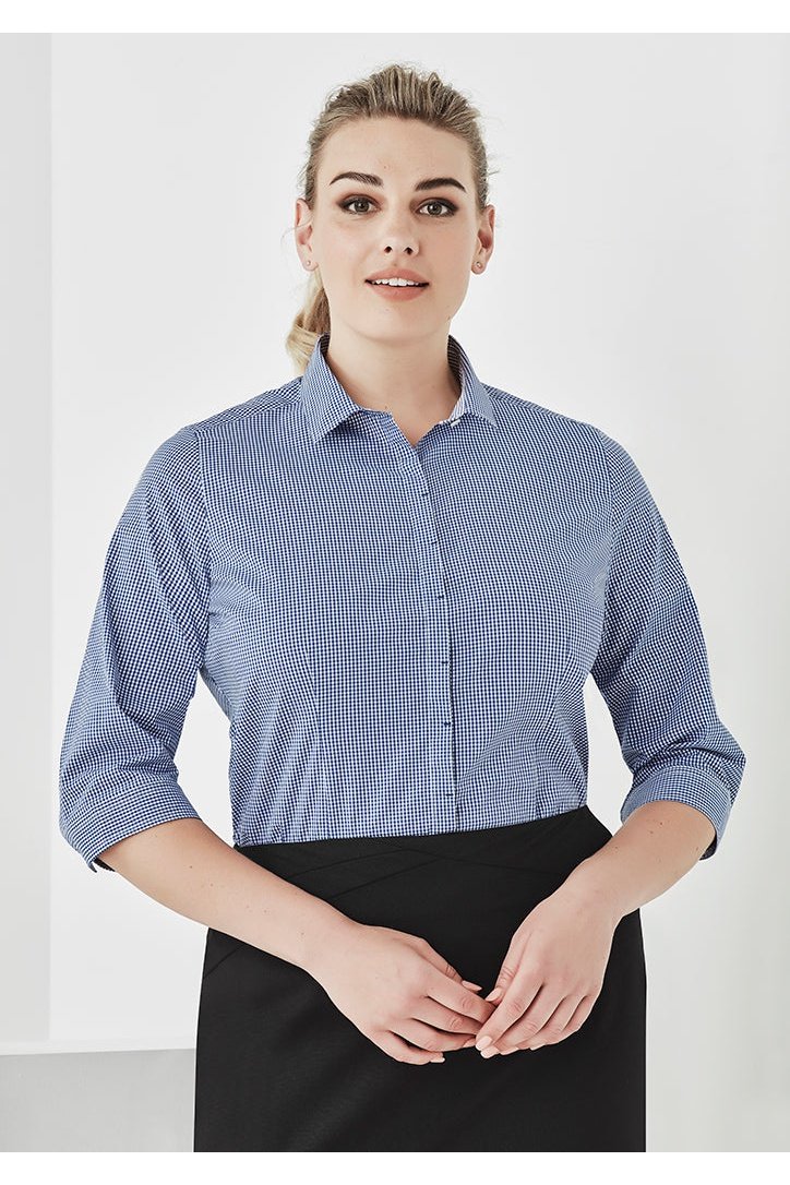  Biz Corporates Womens Newport 3/4 Sleeve Shirt - 42511 | Biz Corporates | Fashion Biz Online