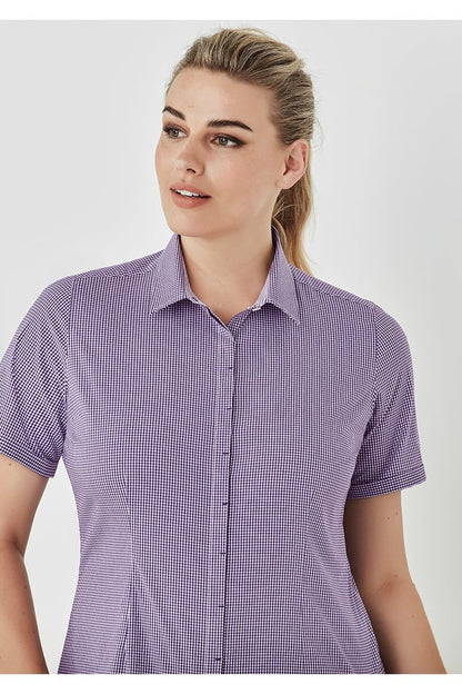  Biz Corporates Womens Newport Short Sleeve Shirt - 42512 | Biz Corporates | Fashion Biz Online