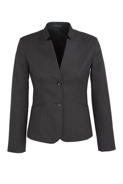  Biz Corporates Womens Short Jacket with Reverse Lapel - 60113 | Biz Corporates | Fashion Biz Online