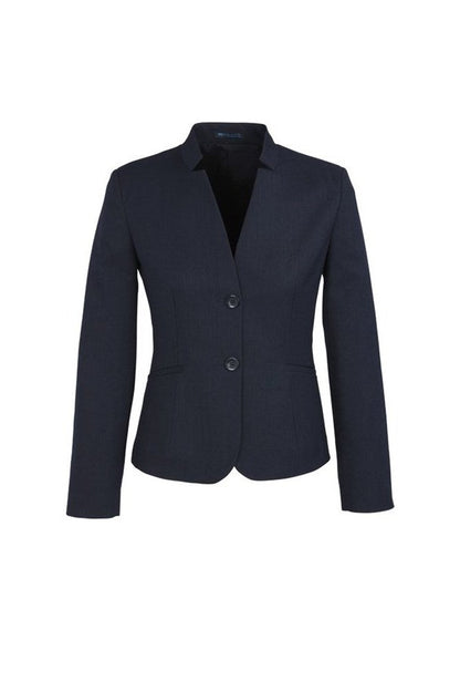  Biz Corporates Womens Short Jacket with Reverse Lapel - 60113 | Biz Corporates | Fashion Biz Online