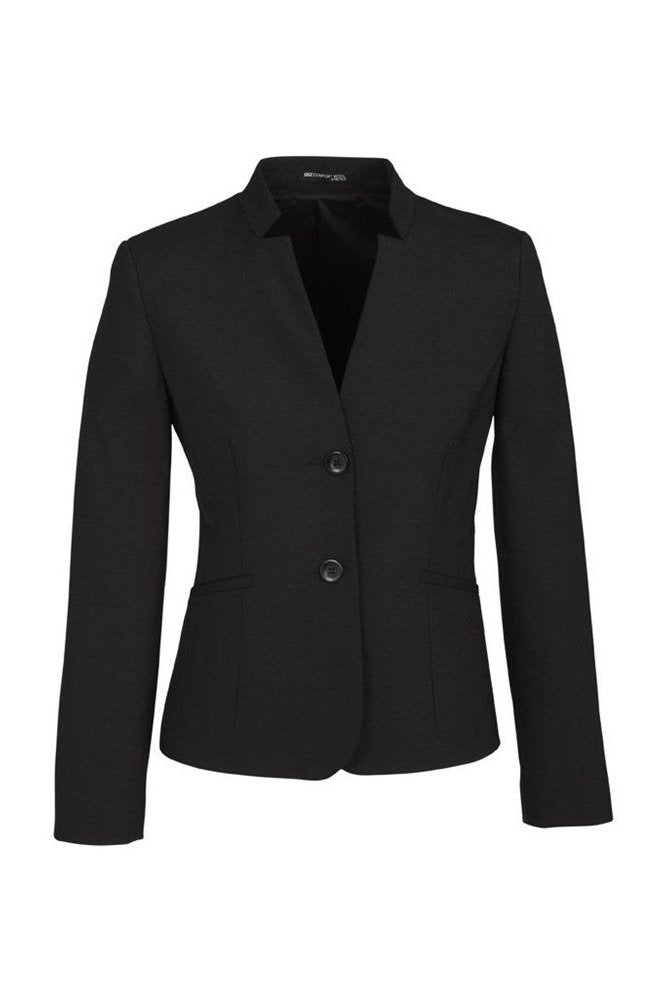  Biz Corporates Womens Short Jacket with Reverse Lapel - 64013 | Biz Corporates | Fashion Biz Online
