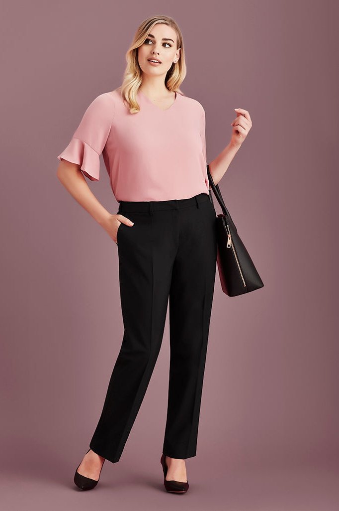  Biz Corporates Womens Siena Adjustable Waist Pant - RGP975L | Biz Corporates | Fashion Biz Online