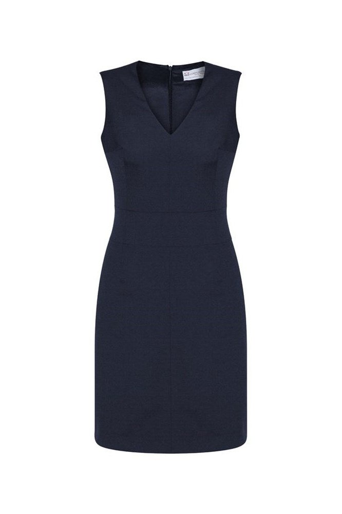  Biz Corporates Womens Sleeveless V Neck Dress - 30121 | Biz Corporates | Fashion Biz Online