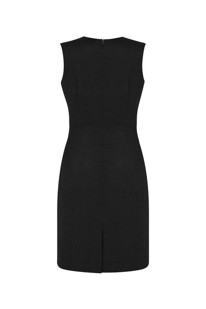  Biz Corporates Womens Sleeveless V Neck Dress - 30121 | Biz Corporates | Fashion Biz Online