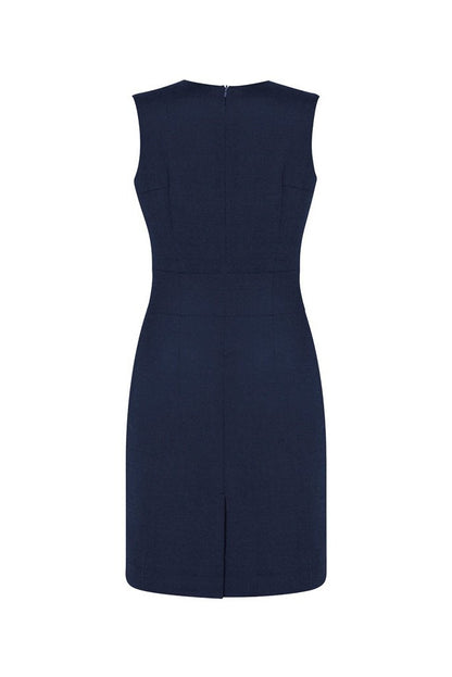  Biz Corporates Womens Sleeveless V Neck Dress - 34021 | Biz Corporates | Fashion Biz Online