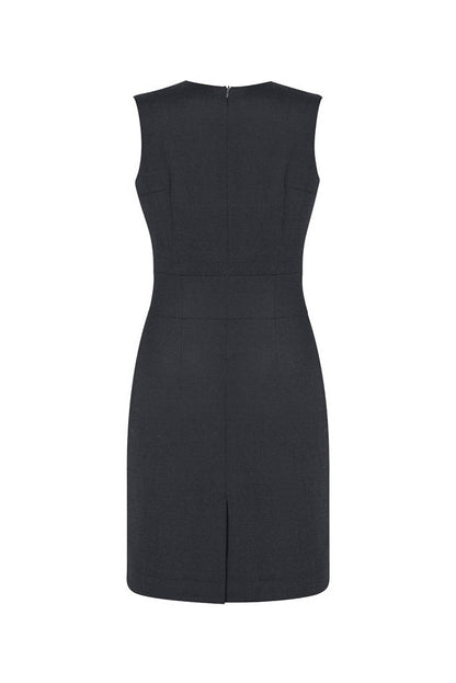  Biz Corporates Womens Sleeveless V Neck Dress - 34021 | Biz Corporates | Fashion Biz Online