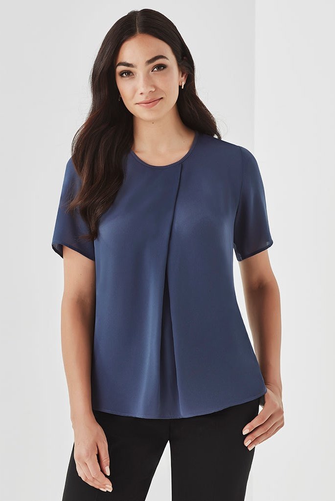  Biz Corporates Womens Sydney T-Top - RT065LS | Biz Corporates | Fashion Biz Online