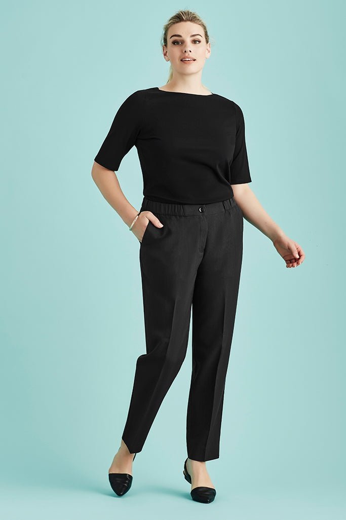  Biz Corporates Womens Ultra Comfort Waist Pant - 10123 | Biz Corporates | Fashion Biz Online