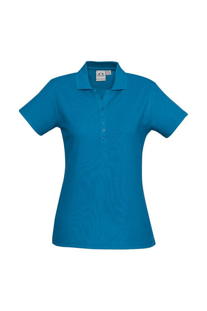  Biz Ladies Crew Polo - P400LS | Biz Collection | Fashion Biz Online