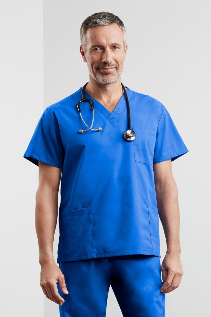  Biz Unisex Classic Scrubs Top - H10612 | Biz Collection | Fashion Biz Online