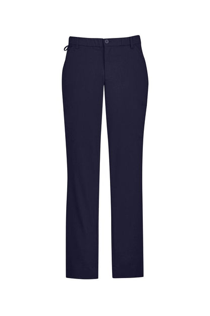  BizCare Mens Comfort Waist Flat Front Pant - CL958ML | Biz Care | Fashion Biz Online