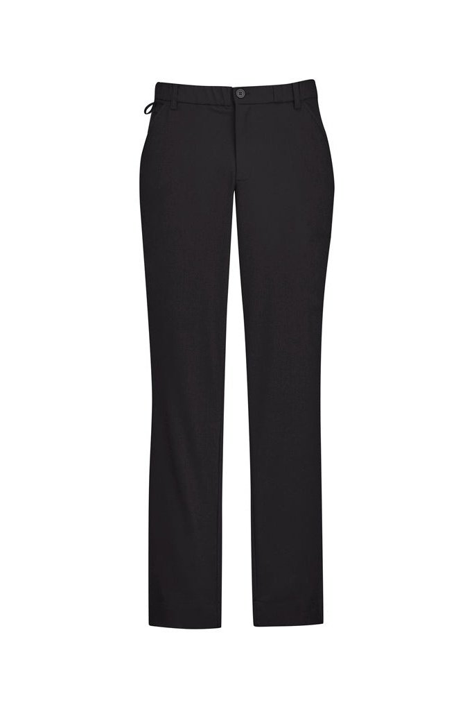  BizCare Mens Comfort Waist Flat Front Pant - CL958ML | Biz Care | Fashion Biz Online