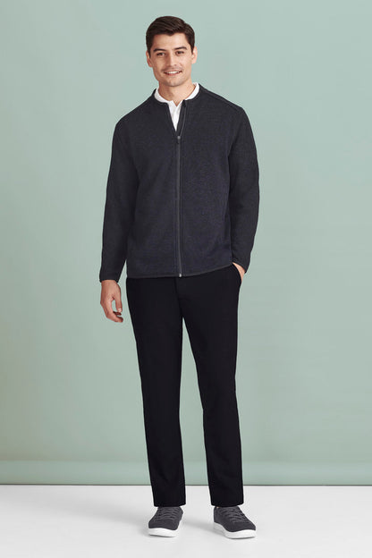  BizCare NOVA Mens Knit Jacket - CO342MJ | Biz Care | Fashion Biz Online