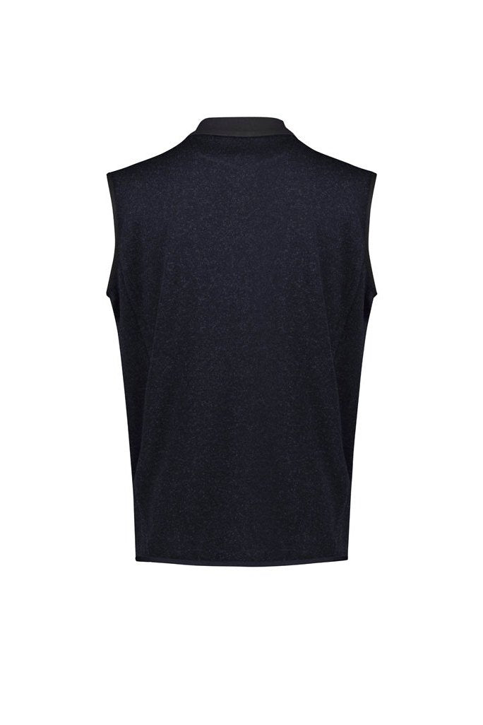  BizCare NOVA Mens Knit Vest - CO343MV | Biz Care | Fashion Biz Online