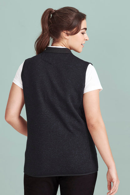  BizCare NOVA Womens Knit Vest - CO343LV | Biz Care | Fashion Biz Online