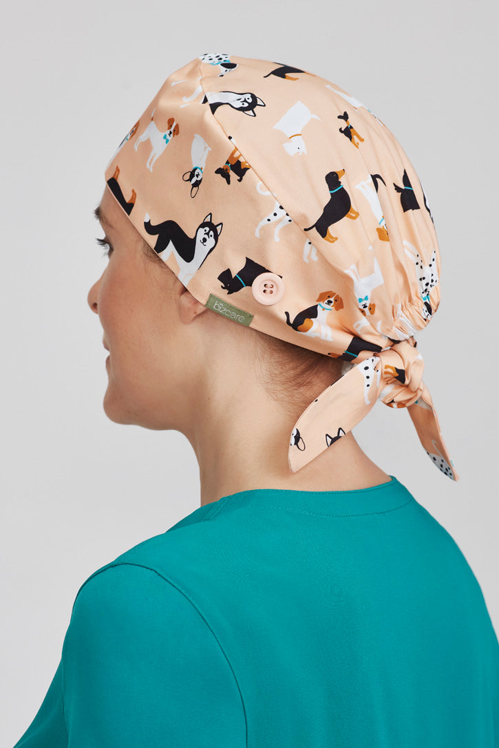  BizCare Unisex Printed Scrub Cap - CSC245U | Biz Care | Fashion Biz Online