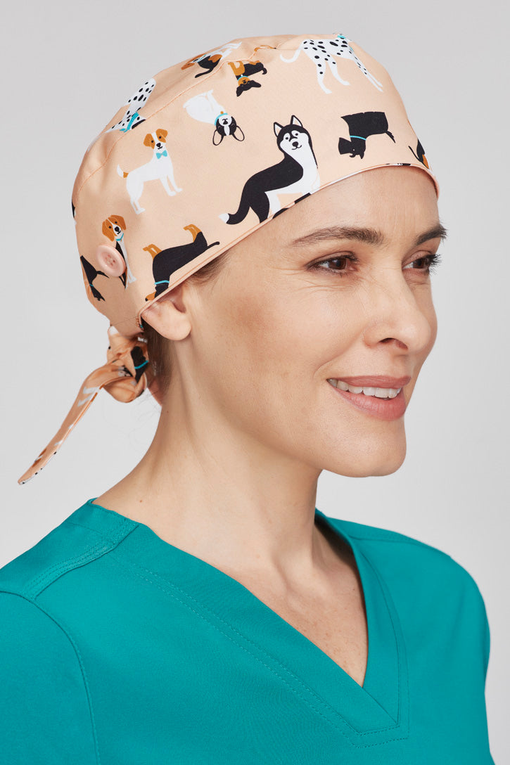  BizCare Unisex Printed Scrub Cap - CSC245U | Biz Care | Fashion Biz Online