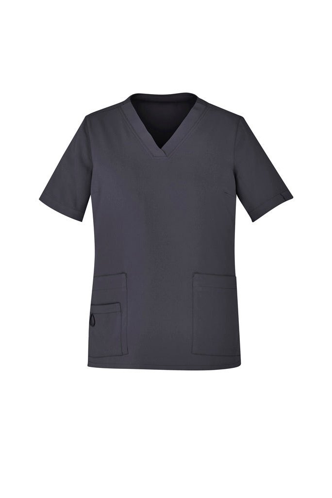  BizCare Womens Avery Easy fit V-Neck Scrub Top - CST941LS | Biz Care | Fashion Biz Online