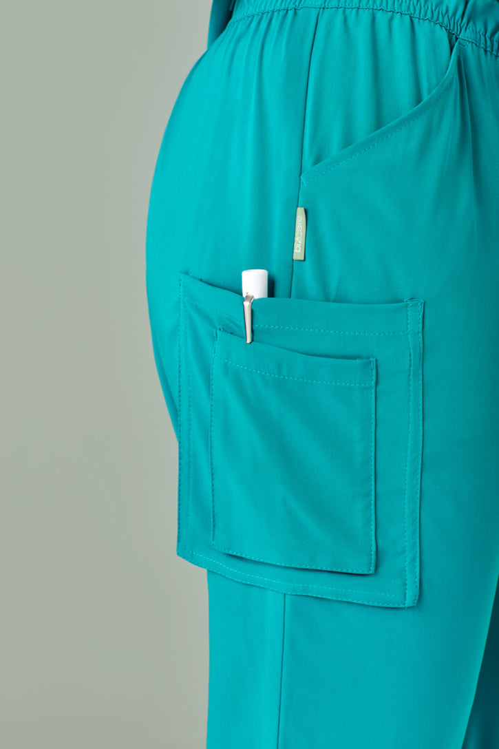  BizCare Womens Avery Multi-Pocket Straight Leg Pant - CSP944LL | Biz Care | Fashion Biz Online