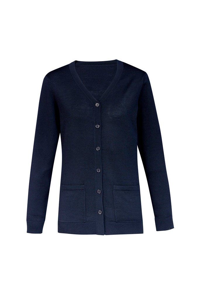  BizCare Womens Button Front Cardigan - CK045LC | Biz Care | Fashion Biz Online