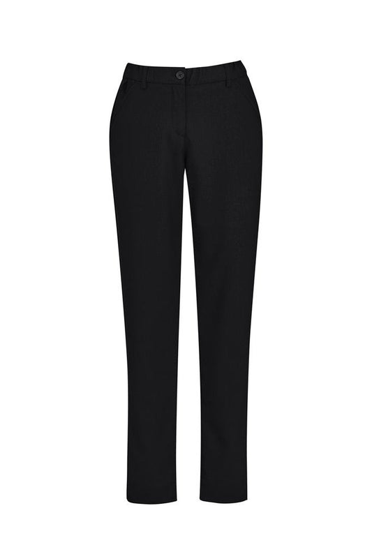 Biz Care Womens Comfort Waist Slim Leg Pant - CL953LL - Black