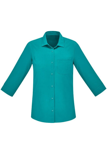  BizCare Womens Florence 3/4 Sleeve Shirt - CS951LT | Biz Care | Fashion Biz Online