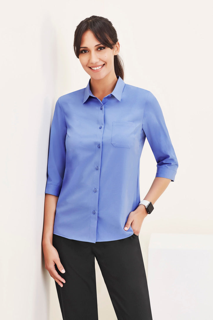  BizCare Womens Florence 3/4 Sleeve Shirt - CS951LT | Biz Care | Fashion Biz Online