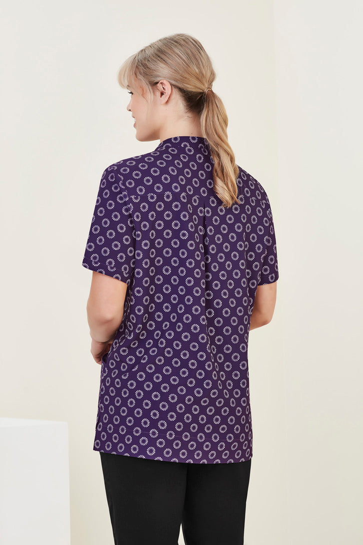  BizCare Womens Florence Daisy Print Tunic - CS950LS | Biz Care | Fashion Biz Online