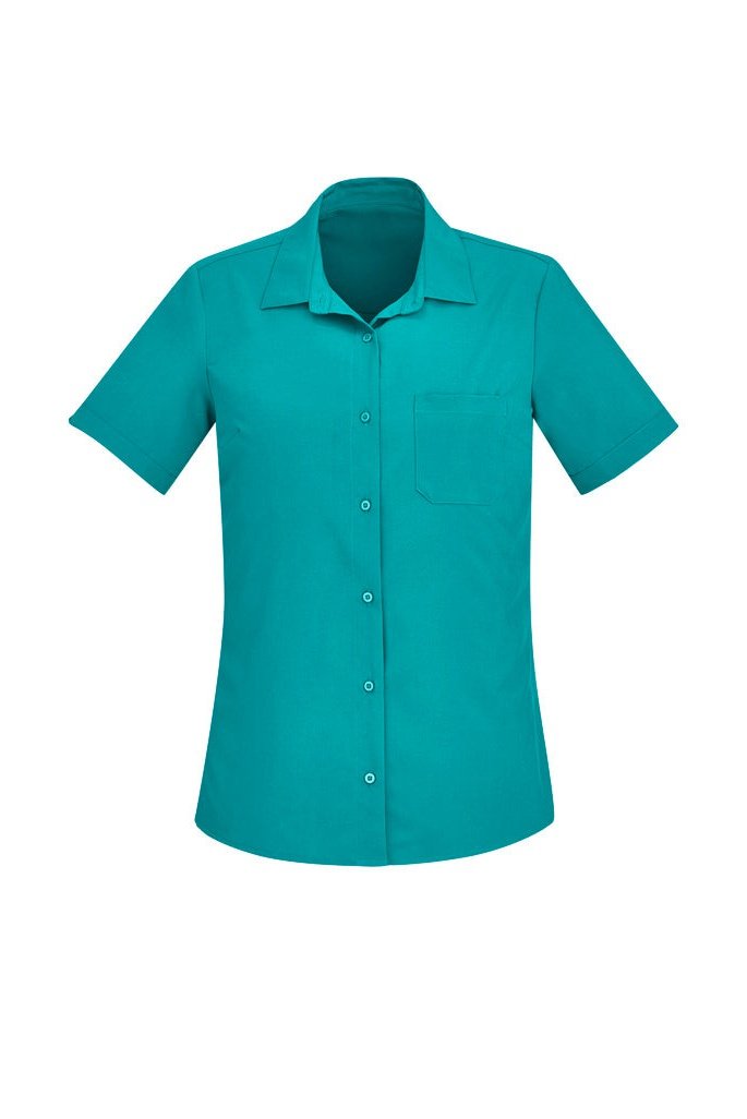  BizCare Womens Florence Short Sleeve Shirt - CS947LS | Biz Care | Fashion Biz Online