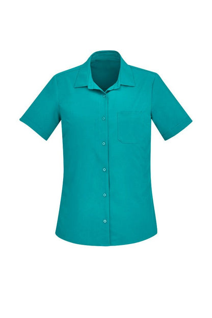  BizCare Womens Florence Short Sleeve Shirt - CS947LS | Biz Care | Fashion Biz Online